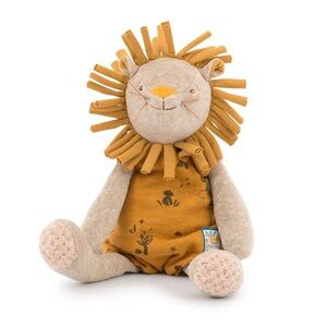 Paprika The Lion Plush Baby Toy Moulin Roty Sous Mon Baobab Security Lovey New